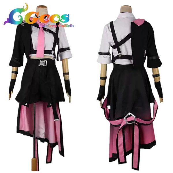 画像2: アイドルマスター シンデレラガールズ　城ヶ崎美嘉　Nightwear　コスプレ衣装 (2)