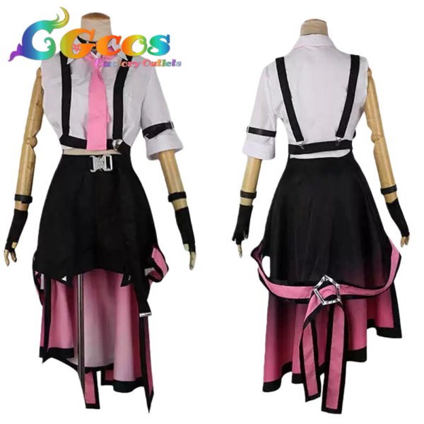 画像4: アイドルマスター シンデレラガールズ　城ヶ崎美嘉　Nightwear　コスプレ衣装 (4)