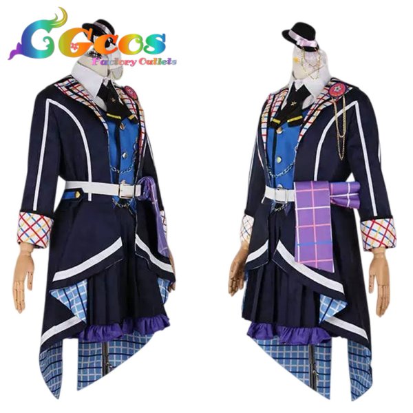 画像3: BanG Dream!（バンドリ！）　市ヶ谷有咲　7th☆LIVE　コスプレ衣装 (3)