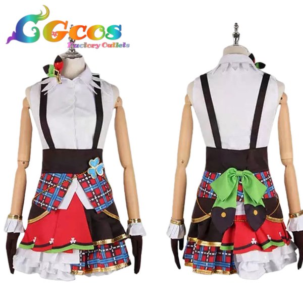 画像4: プロジェクトセカイ カラフルステージ！ feat. 初音ミク　桐谷遥　Present for you！　コスプレ衣装 (4)