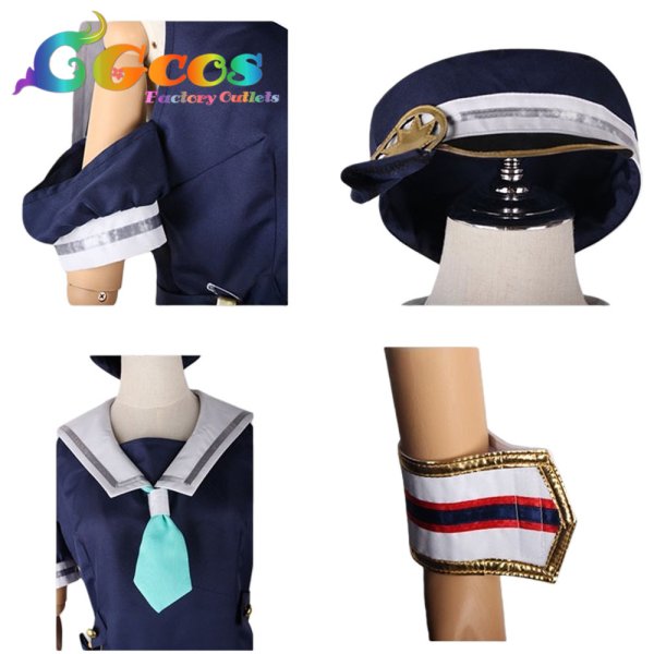 画像13: プロジェクトセカイ カラフルステージ！ feat. 初音ミク　桐谷遥　セイラーキャプテン　思い出はドーナツとともに　コスプレ衣装 (13)