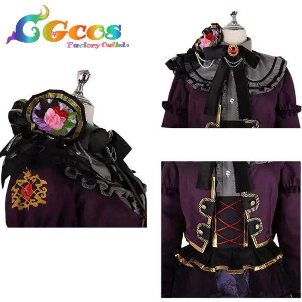 画像4: BanG Dream!（バンドリ！）　今井リサ　遠ざかる背中　コスプレ衣装 (4)