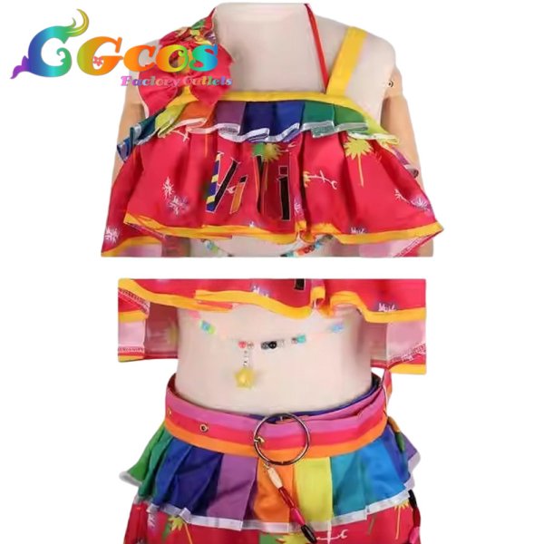 画像4: アイカツ！　夏樹みくる　サマーデイミラクル　コスプレ衣装 (4)