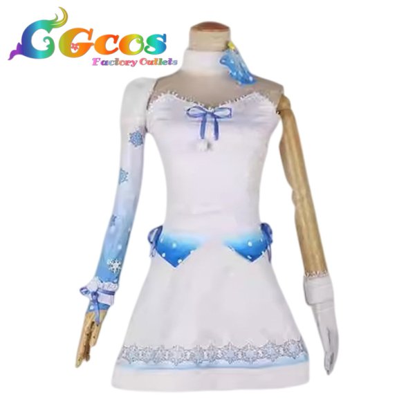 画像1: アイドルマスター ミリオンライブ！　如月千早　萩原雪歩　シアターデイズ　Little Match Girl　コスプレ衣装 (1)