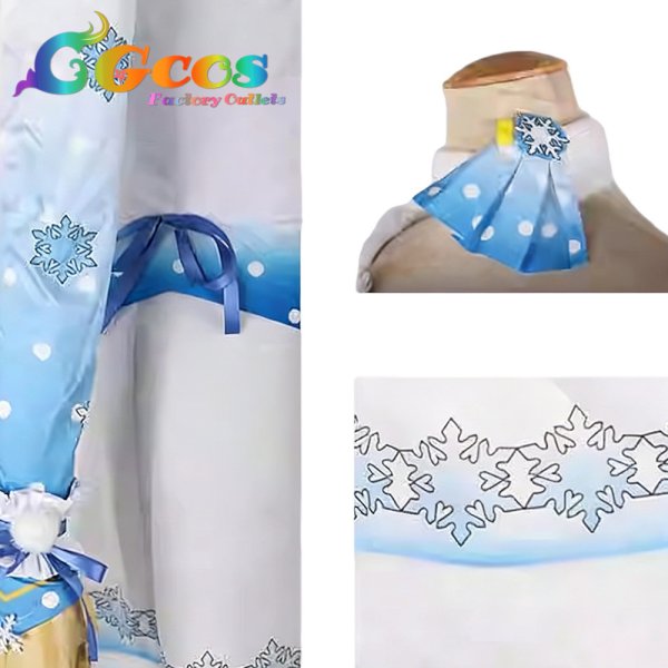 画像4: アイドルマスター ミリオンライブ！　如月千早　萩原雪歩　シアターデイズ　Little Match Girl　コスプレ衣装 (4)