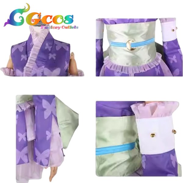 画像4: ひめチェン!おとぎちっくアイドル リルぷりっ　笹原名月　コスプレ衣装 (4)