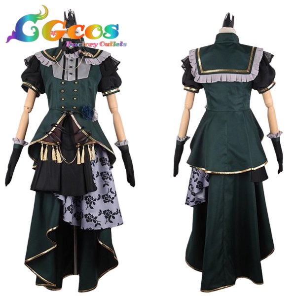 画像2: BanG Dream!（バンドリ！）　湊友希那　ロフティアンビション/3周年　コスプレ衣装 (2)