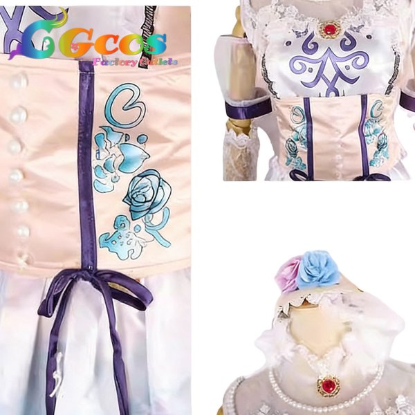 画像4: BanG Dream!（バンドリ！）　湊友希那　友へ贈る花束　コスプレ衣装 (4)