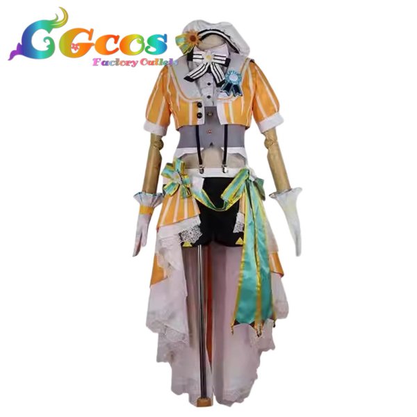 画像1: バーチャルYouTuber　VTuber　大空スバル　アイドル衣装　コスプレ衣装 (1)