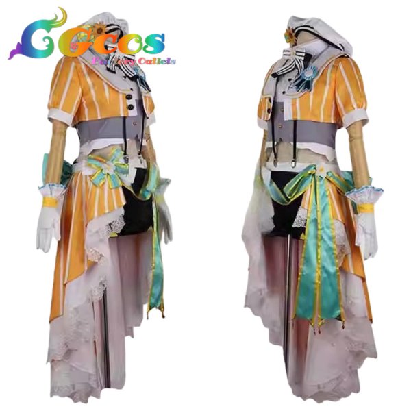 画像3: バーチャルYouTuber　VTuber　大空スバル　アイドル衣装　コスプレ衣装 (3)