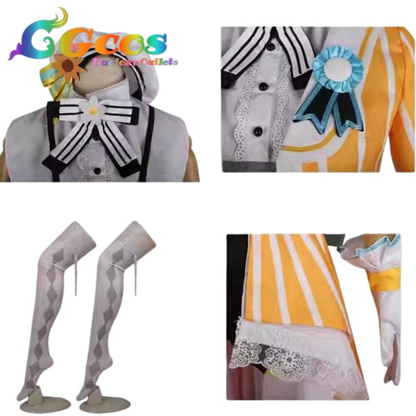 画像5: バーチャルYouTuber　VTuber　大空スバル　アイドル衣装　コスプレ衣装 (5)