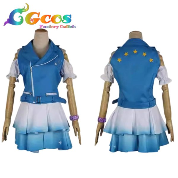 画像2: BanG Dream!（バンドリ！）　市ヶ谷有咲　ときめきエクスペリエンス！　コスプレ衣装 (2)