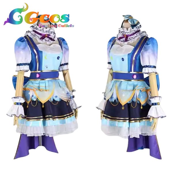 画像3: BanG Dream!（バンドリ！）　市ヶ谷有咲　夜行性ハイズ　コスプレ衣装 (3)