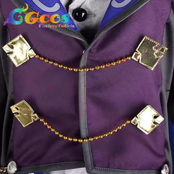 画像5: あんさんぶるスターズ！　あんスタ　月永レオ　追憶＊モノクロのチェックメイト　コスプレ衣装 (5)