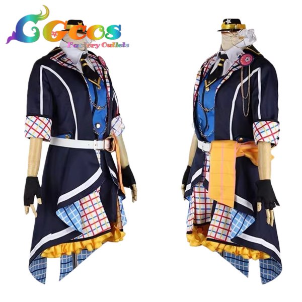 画像3: BanG Dream!（バンドリ！）　山吹沙綾　7th☆LIVE　コスプレ衣装 (3)