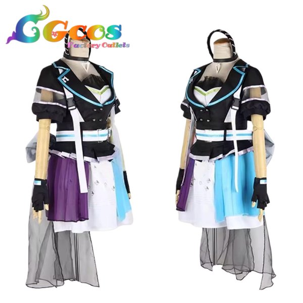 画像3: BanG Dream!（バンドリ！）　朝日六花　8th☆LIVE　コスプレ衣装 (3)