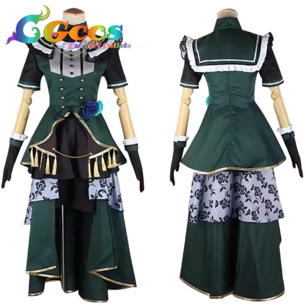 画像2: BanG Dream!（バンドリ！）　氷川紗夜　ロフティアンビション/3周年　コスプレ衣装 (2)