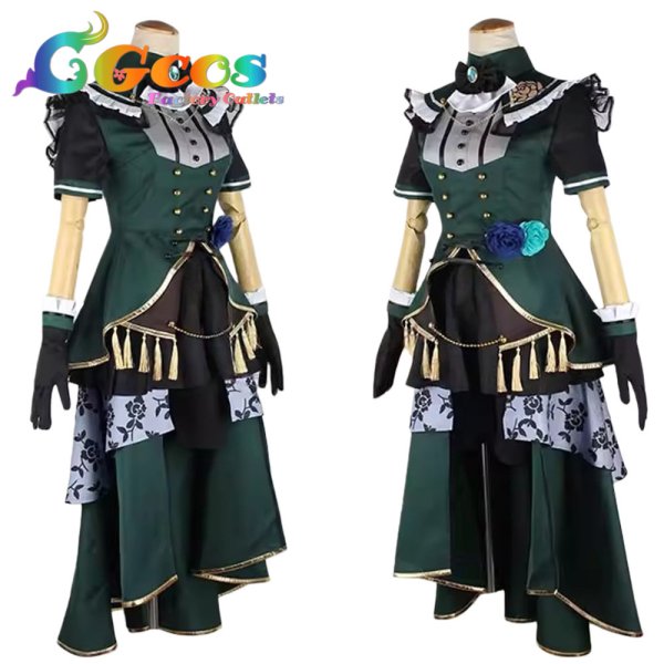 画像3: BanG Dream!（バンドリ！）　氷川紗夜　ロフティアンビション/3周年　コスプレ衣装 (3)