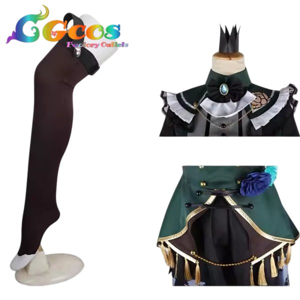 画像4: BanG Dream!（バンドリ！）　氷川紗夜　ロフティアンビション/3周年　コスプレ衣装 (4)