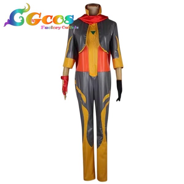 画像1: 遊戯王VRAINS　穂村尊　Soulburner　コスプレ衣装 (1)