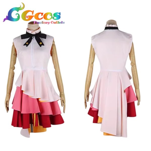 画像4: プロジェクトセカイ カラフルステージ！ feat. 初音ミク　初音ミク　スマイリング・マーチング　キラキラ笑顔の魔法　コスプレ衣装 (4)