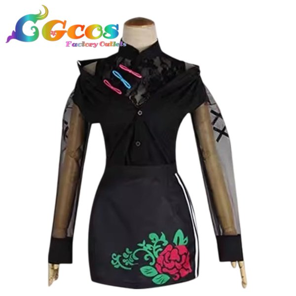 画像1: バーチャルYouTuber　VTuber　星川サラ　春節2023　コスプレ衣装 (1)