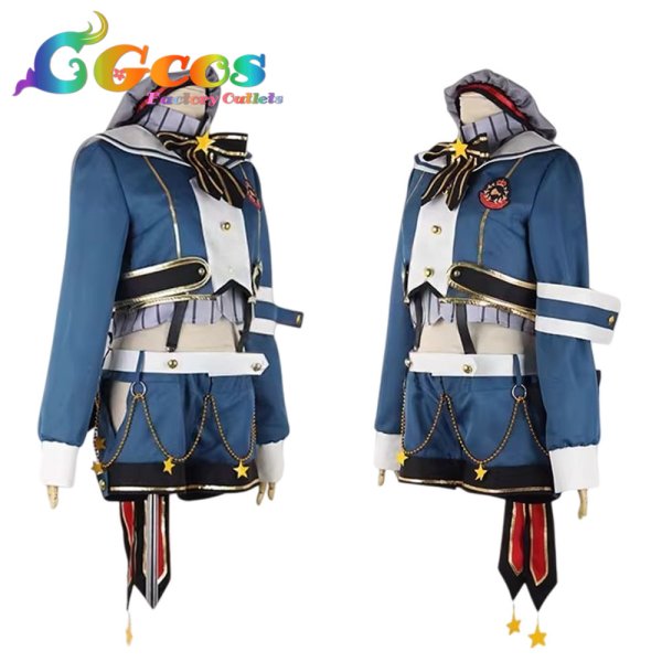 画像3: バーチャルYouTuber　VTuber　大空スバル　 アイドル衣装　コスプレ衣装 (3)