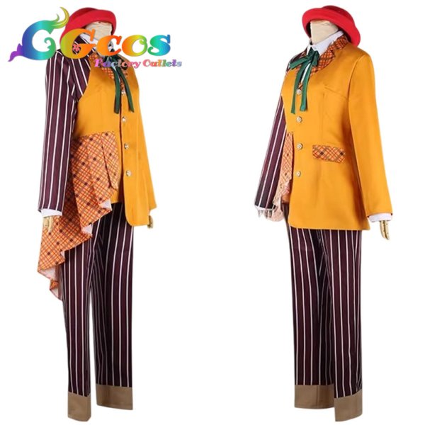 画像3: A3!(エースリー)　兵頭九門　月夜の完全犯罪　ミックス公演　Scarlet Mirror　コスプレ衣装 (3)