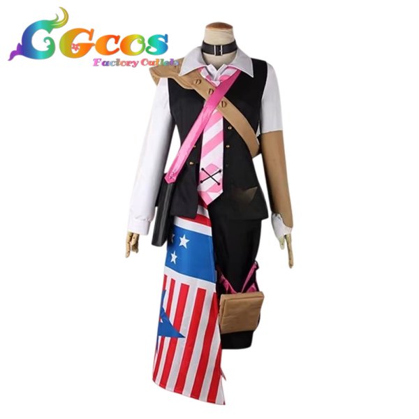 画像1: 千銃士　ケンタッキー　コスプレ衣装 (1)