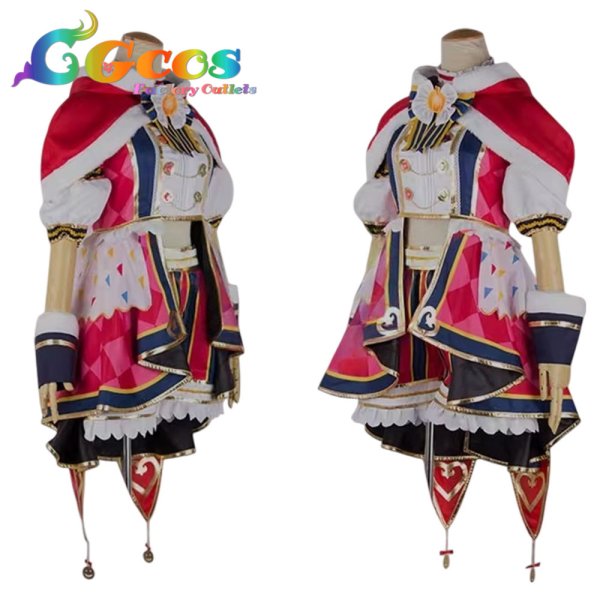 画像3: BanG Dream!（バンドリ！）　弦巻こころ　スマイルシーカー！/2周年　コスプレ衣装 (3)