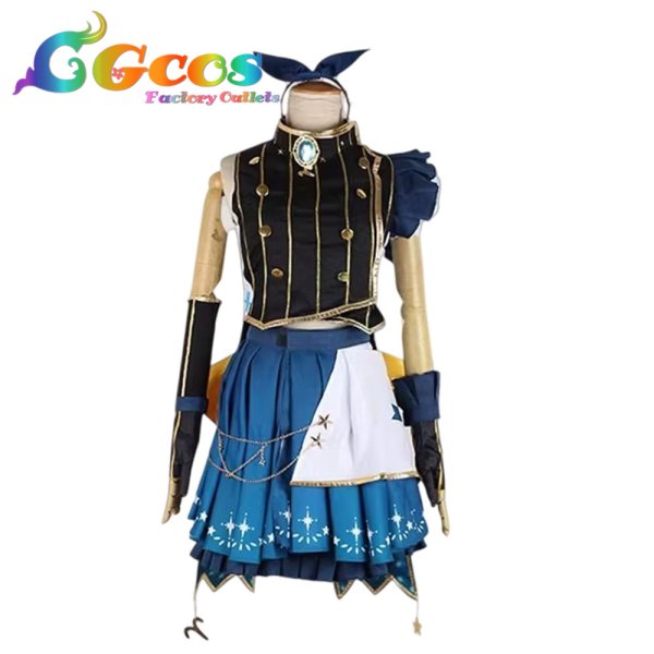 画像1: マクロスΔ　マキナ・中島　流星の奏でる旋律　コスプレ衣装 (1)