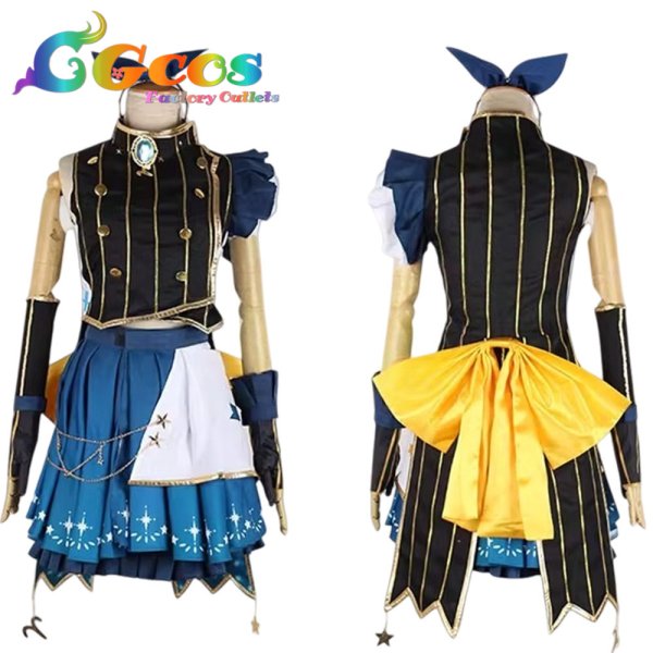 画像2: マクロスΔ　マキナ・中島　流星の奏でる旋律　コスプレ衣装 (2)