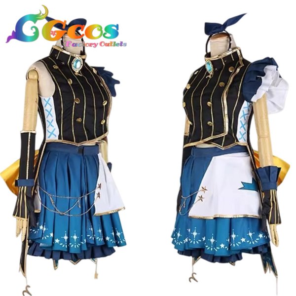 画像3: マクロスΔ　マキナ・中島　流星の奏でる旋律　コスプレ衣装 (3)