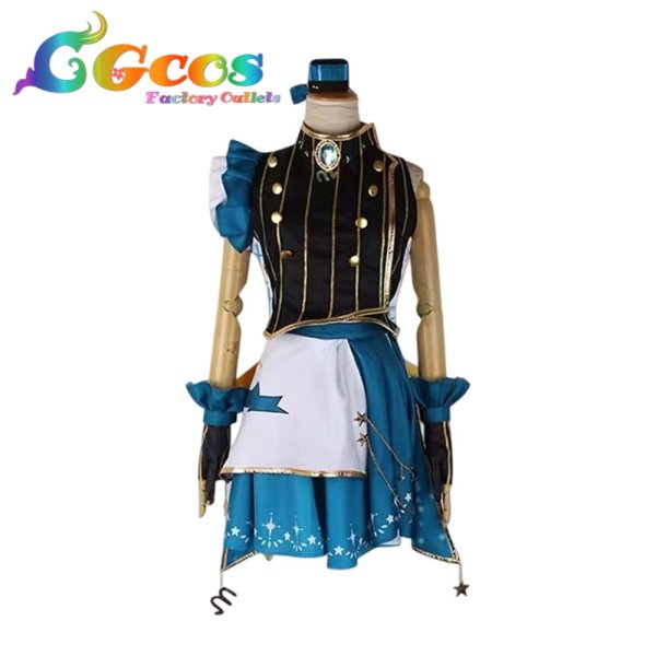 画像1: マクロスΔ　フレイア・ヴィオン　流星の奏でる旋律　コスプレ衣装 (1)