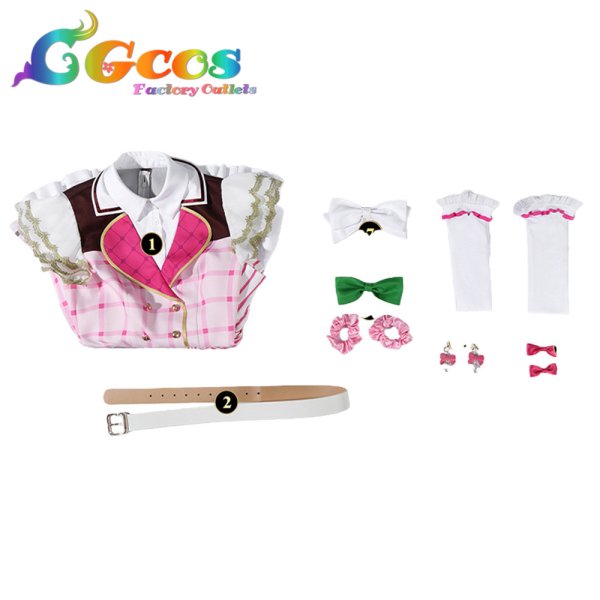 画像5: ラブライブ! School idol project　μ's　15th Anniversary　園田海未　高坂穂乃果　南ことり　西木野真姫　星空凛　小泉花陽　絢瀬絵里　矢澤にこ　東條希　コスプレ衣装 (5)