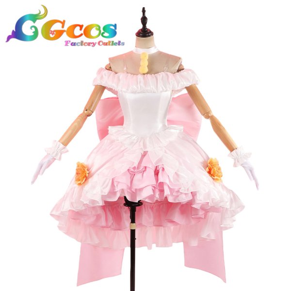 画像1: ラブライブ! School idol project　星空凛　ウェディングドレス　コスプレ衣装 (1)