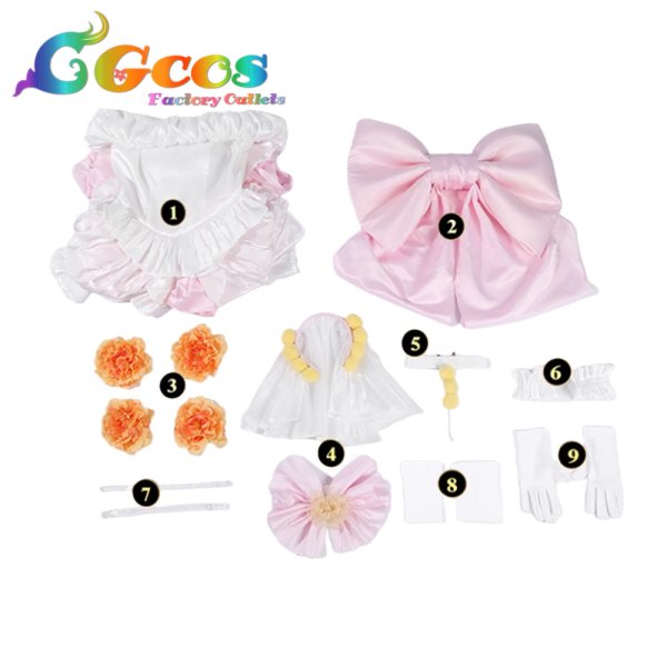 画像6: ラブライブ! School idol project　星空凛　ウェディングドレス　コスプレ衣装 (6)