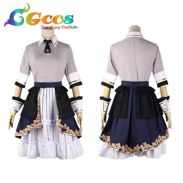 画像2: BanG Dream!（バンドリ！）　湊友希那　7th☆LIVE　コスプレ衣装 (2)