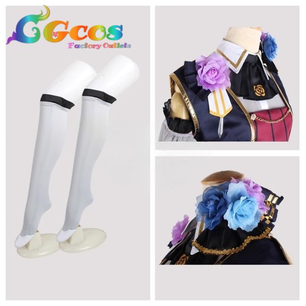 画像2: BanG Dream!（バンドリ！）　白金燐子　7th☆LIVE　コスプレ衣装 (2)