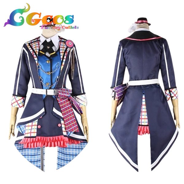 画像1: BanG Dream!（バンドリ！）　牛込りみ　7th☆LIVE　コスプレ衣装 (1)