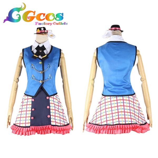 画像2: BanG Dream!（バンドリ！）　牛込りみ　7th☆LIVE　コスプレ衣装 (2)