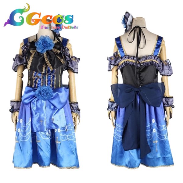 画像1: BanG Dream!（バンドリ！）　白金燐子　4thシングル　ONENESS　コスプレ衣装 (1)