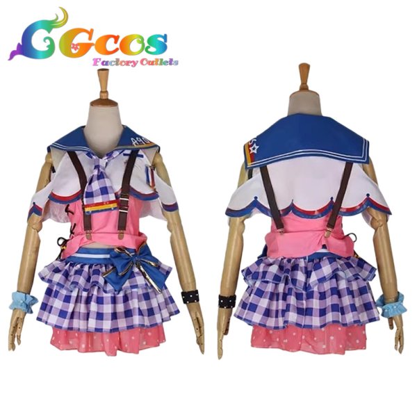 画像1: ラブライブ！サンシャイン!!　桜内梨子　サマービーチ編　覚醒後　コスプレ衣装 (1)