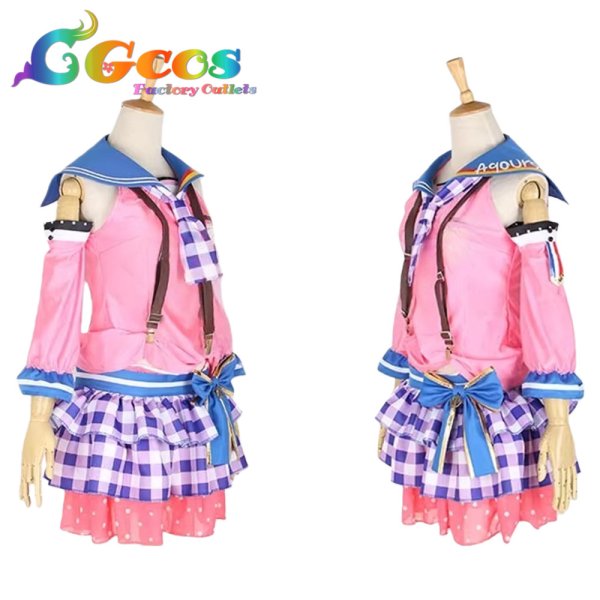 画像2: ラブライブ！サンシャイン!!　黒澤ルビィ　サマービーチ編　覚醒後　コスプレ衣装 (2)