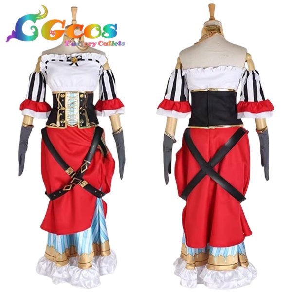 画像1: ラブライブ! School idol project　絢瀬絵里　パイレーツ編　覚醒後　コスプレ衣装 (1)