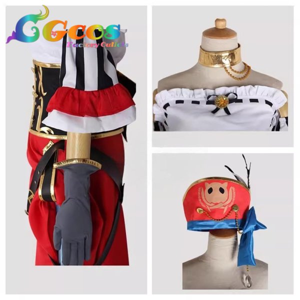 画像3: ラブライブ! School idol project　絢瀬絵里　パイレーツ編　覚醒後　コスプレ衣装 (3)