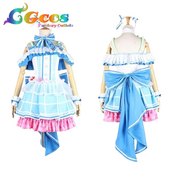 画像1: BanG Dream!（バンドリ！）　山吹沙綾　ドリームイルミネート/2周年　コスプレ衣装 (1)