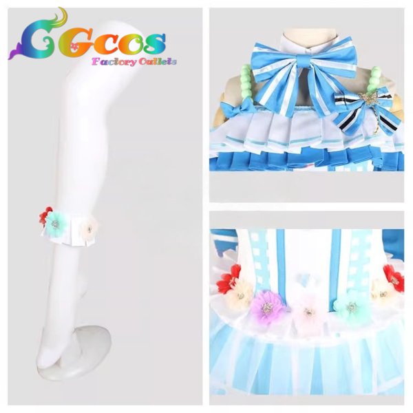 画像3: BanG Dream!（バンドリ！）　山吹沙綾　ドリームイルミネート/2周年　コスプレ衣装 (3)