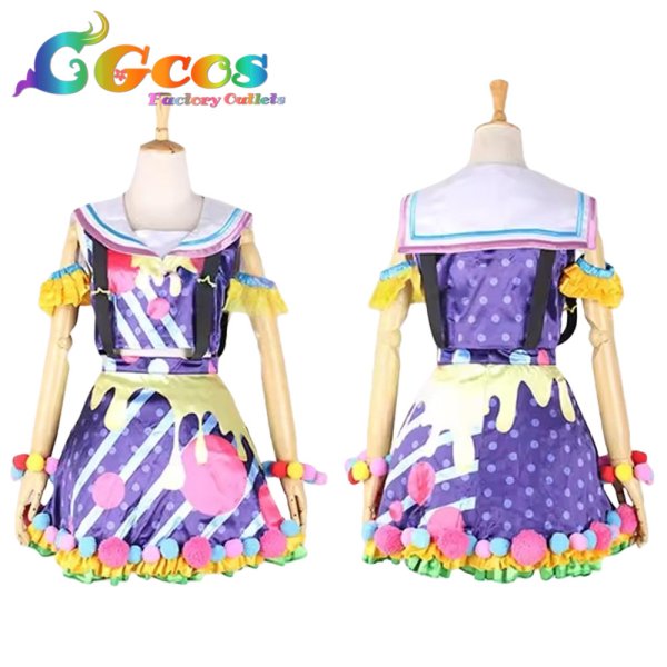 画像1: BanG Dream!（バンドリ！）　市ヶ谷有咲　New_Costumes　コスプレ衣装 (1)