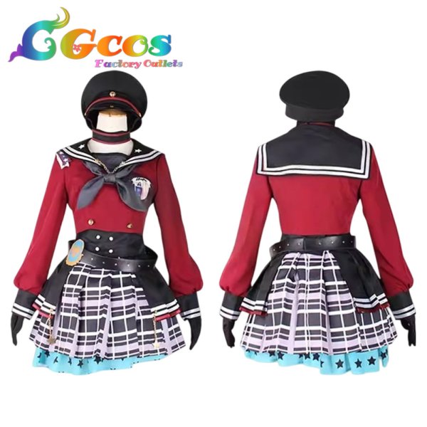 画像1: BanG Dream!（バンドリ！）　青葉モカ　ロストワンの号哭　コスプレ衣装 (1)